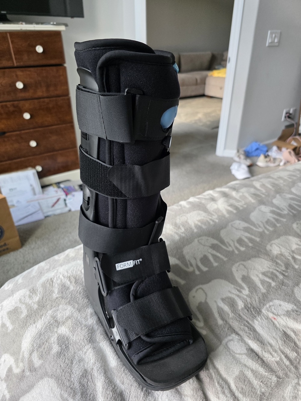 Walking Boot - Black